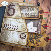 Elizabeth Craft Designs - Art Journal Specials : Tri-fold Slider Pocket