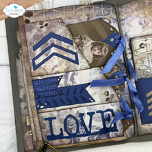 Elizabeth Craft Designs - Art Journal Specials : Tri-fold Slider Pocket