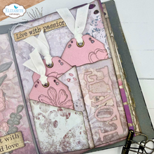 Elizabeth Craft Designs - Art Journal Specials : Tri-fold Slider Pocket