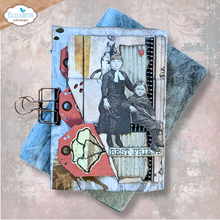 Elizabeth Craft Designs - Art Journal Specials : Tri-fold Slider Pocket
