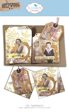 Elizabeth Craft Designs - Art Journal Specials : Tag Folding Trio
