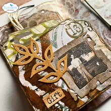 Elizabeth Craft Designs - Art Journal Specials : Tag Folding Trio