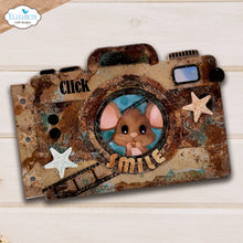 Elizabeth Craft Designs - Cute & Whimsical Camera and Suitcase Build A Book