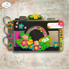 Elizabeth Craft Designs - Cute & Whimsical Camera and Suitcase Build A Book