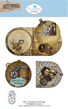 Elizabeth Craft Designs - Art Journal Specials : Rounded Pocket Page