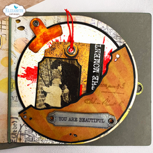 Elizabeth Craft Designs - Art Journal Specials : Rounded Pocket Page