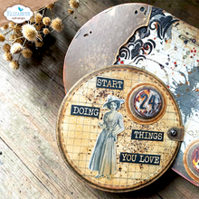 Elizabeth Craft Designs - Art Journal Specials : Rounded Pocket Page