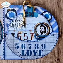 Elizabeth Craft Designs - Art Journal Specials : Rounded Pocket Page