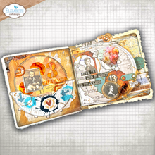 Elizabeth Craft Designs - Art Journal Specials : Rounded Pocket Page