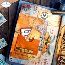 Elizabeth Craft Designs - Art Journal Specials : Off The Edge Pocket