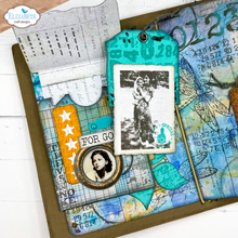 Elizabeth Craft Designs - Art Journal Specials : Off The Edge Pocket