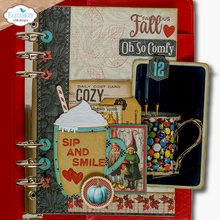 Elizabeth Craft Designs - Everyday Memories Cozy Season & Reinforcement Strip Die Set