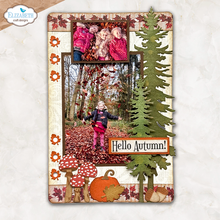 Elizabeth Craft Designs - Everyday Memories Fall in the Forest Die Set