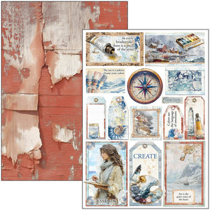 Ciao Bella An Artist Journey - A4 Creative Pad