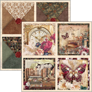 Ciao Bella Book Lovers - 12 x 12 Patterns Paper Pad