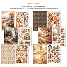 Ciao Bella Hello Fall A4 Junk Journal Ephemera Book