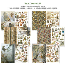 Ciao Bella Fairy Whispers A4 Junk Journal Ephemera Book