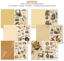 Ciao Bella Seventies A4 Junk Journal Ephemera Book