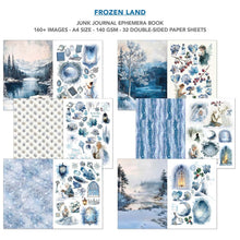Ciao Bella Frozen Land A4 Junk Journal Ephemera Book