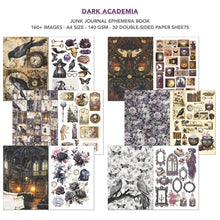 Ciao Bella Dark Academia A4 Junk Journal Ephemera Book