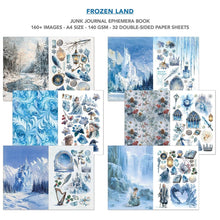 Ciao Bella Frozen Land A4 Junk Journal Ephemera Book