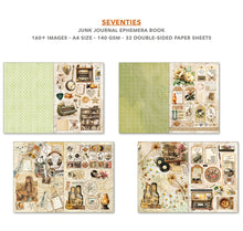 Ciao Bella Seventies A4 Junk Journal Ephemera Book
