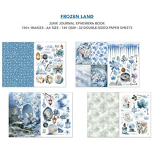 Ciao Bella Frozen Land A4 Junk Journal Ephemera Book