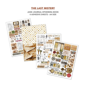 Ciao Bella The Last Mystery A4 Junk Journal Ephemera Book
