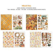 Ciao Bella Hello Fall A4 Junk Journal Ephemera Book
