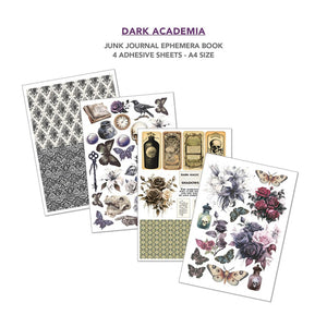 Ciao Bella Dark Academia A4 Junk Journal Ephemera Book
