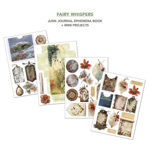 Ciao Bella Fairy Whispers A4 Junk Journal Ephemera Book
