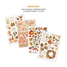 Ciao Bella Hello Fall A4 Junk Journal Ephemera Book