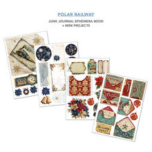 Ciao Bella Polar Railway A4 Junk Journal Ephemera Book