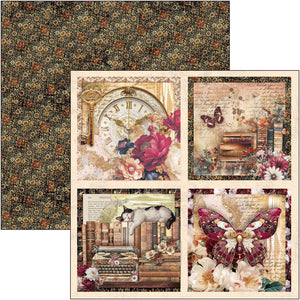 Ciao Bella Book Lovers - 8 x 8 Paper Pad
