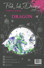 Pink Ink Designs A5 Clear Stamp Set - Dragon