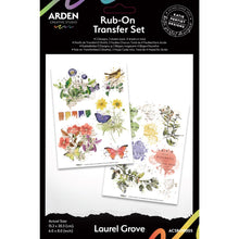 Arden Creative Laurel Grove Rub On Transfer Set
