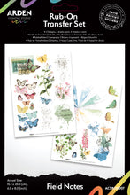 Arden Creative Studio Field Notes Rub-On Transfer Set
