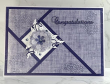Phill Martin Sentimentally Yours Colour Coordinates 8 x 8 Paper Pack - Distressed Linen in shades of Blue