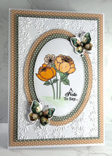 Phill Martin Sentimentally Yours A5 Clear Stamp Set - Enchanted Blooms Fabulous Flowers
