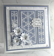 Phill Martin Sentimentally Yours Panel Perfection Collection - Festive Snowflakes