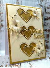 Phill Martin Sentimentally Yours Stately Collection - Double Pierced Hearts