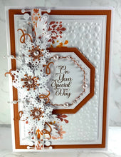 Phill Martin Sentimentally Yours 3D Embossing Folder - Beaded Cascade