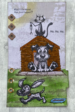 Art Inspirations Mr Barghest A7 Stamp Set - Walkies