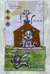 Art Inspirations Mr Barghest A7 Stamp Set - Cats Rule