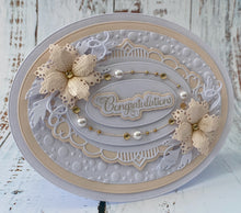 Phill Martin Sentimentally Yours 3D Embossing Folder - Beaded Cascade