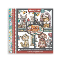 Stamperia Furry Friends 2 - Art Journaling Selection (Large)