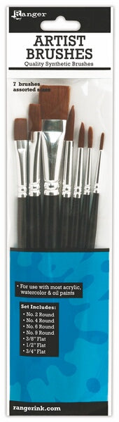 Ranger Artist Brush Set of 7 Brushes