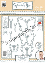 Phill Martin Sentimentally Yours Beautifully Beaded Collection - Beaded Butterflies