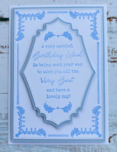 Phill Martin Sentimentally Yours A5 Clear Stamp Set - Frame Maker : Nouveau Flourish