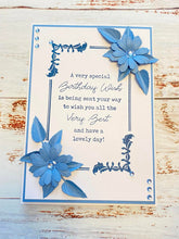 Phill Martin Sentimentally Yours A5 Clear Stamp Set - Frame Maker : Nouveau Flourish